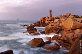 costa di granito rosa, bretagna francia